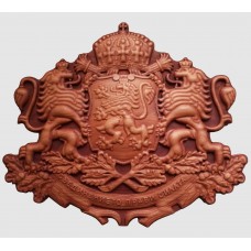 Дърворезба "Герб на България" 